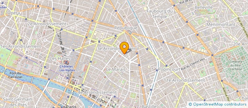 localisation de l'entreprise SCFT à PARIS
