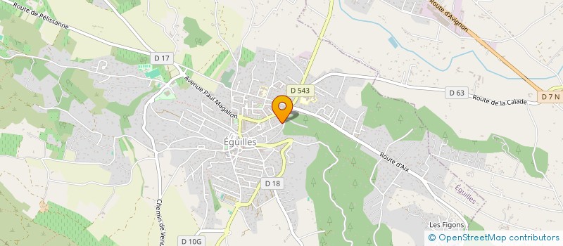 localisation de l'entreprise SCG A.M.J. à EGUILLES