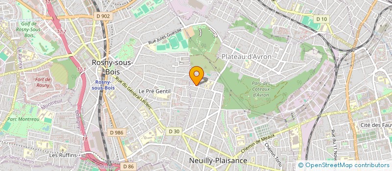 localisation de l'entreprise SCG CONSEIL  NEUILLY-PLAISANCE