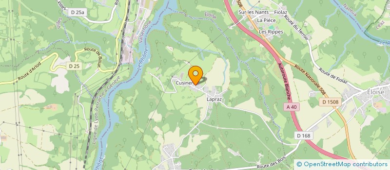 localisation de l'entreprise SCG DU TONGEA  SEYSSEL