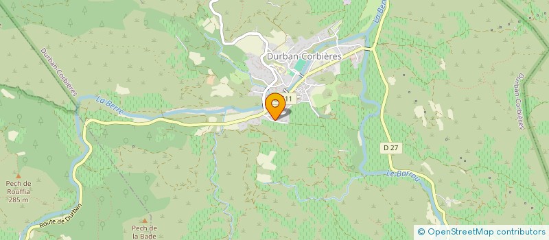 localisation de l'entreprise SCG66 CONSULTING  DURBAN-CORBIERES