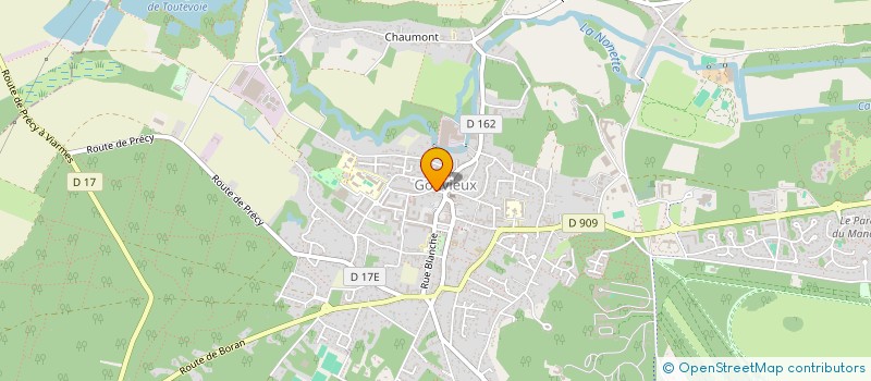 localisation de l'entreprise SCGA  GOUVIEUX