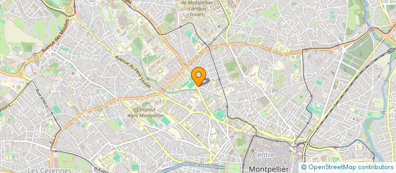 localisation de l'entreprise SCGC SOCIETE DE CONSEIL EN GESTION CLIENTELE à MONTPELLIER
