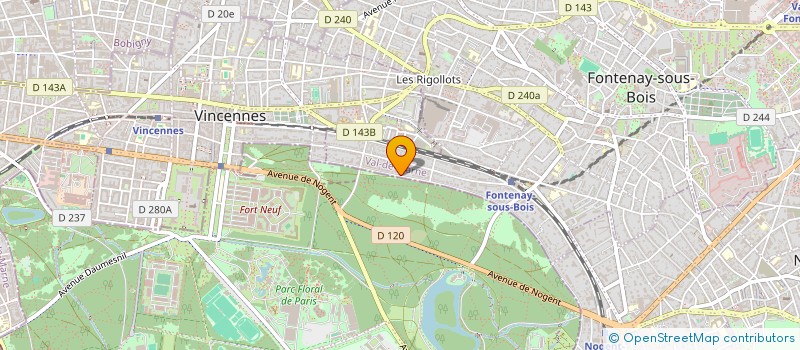 localisation de l'entreprise SCGF à FONTENAY-SOUS-BOIS