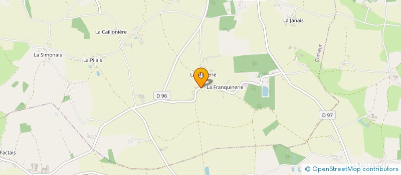 localisation de l'entreprise SCGLG  CORSEPT