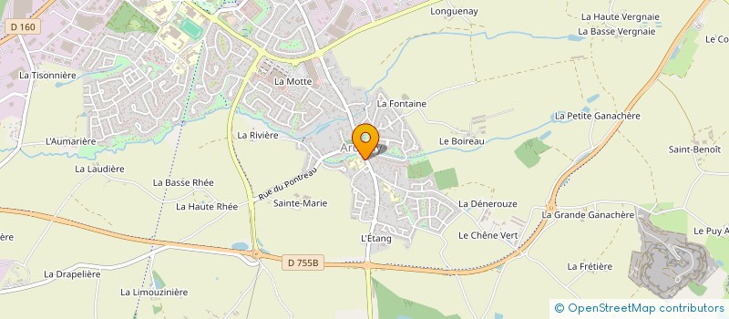 localisation de l'entreprise SCGO à LES HERBIERS