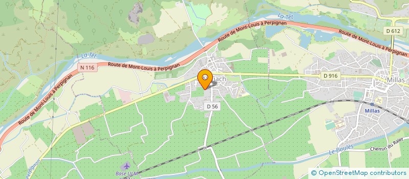 localisation de l'entreprise SCGP AC PEYREBRUNE  NEFIACH