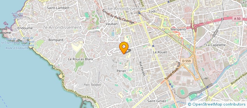 localisation de l'entreprise SCGP AM PATRIMOINE à MARSEILLE