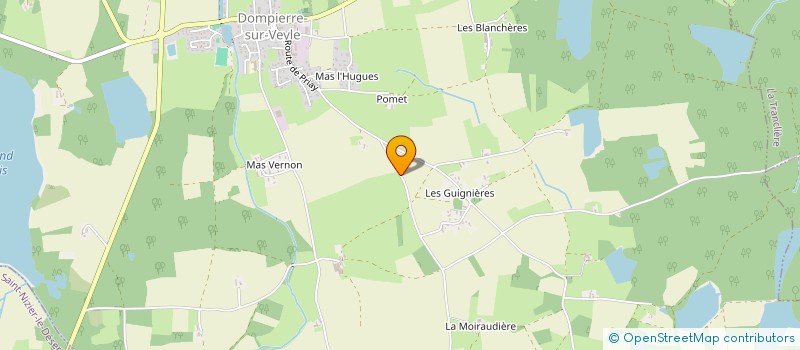 localisation de l'entreprise SCGP BELLATON  DOMPIERRE-SUR-VEYLE