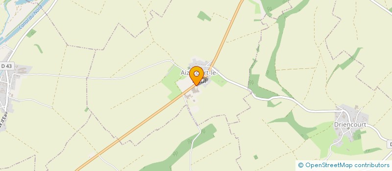 localisation de l'entreprise SCGP C2M  AIZECOURT-LE-HAUT