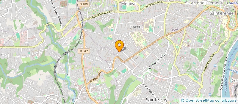 localisation de l'entreprise SCGP DEMOTTAZ  LYON