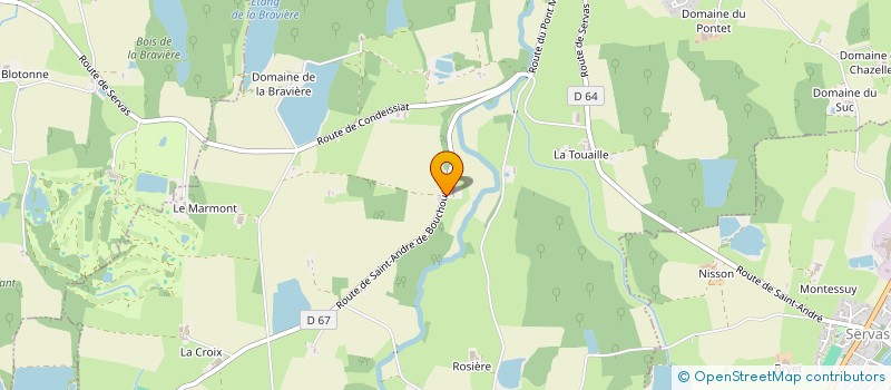 localisation de l'entreprise SCGP FAMILLE SISSIA  SAINT-ANDRE-SUR-VIEUX-JONC