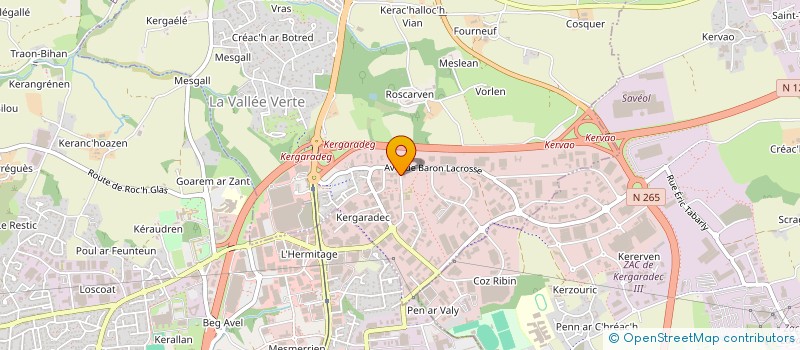 localisation de l'entreprise SCGP GUIBERT à GOUESNOU