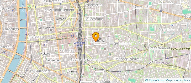 localisation de l'entreprise SCGP IBISCUS  LYON