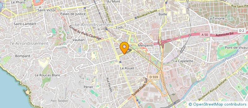 localisation de l'entreprise SCGP LTRS HOLDING à MARSEILLE