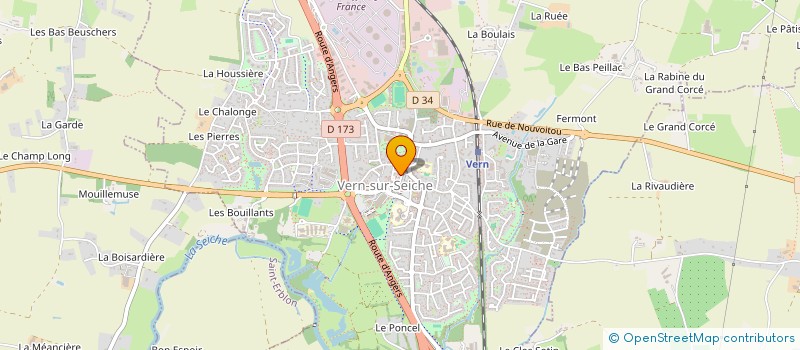 localisation de l'entreprise SCH 35  VERN-SUR-SEICHE