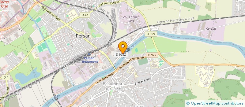 localisation de l'entreprise SCH  PERSAN