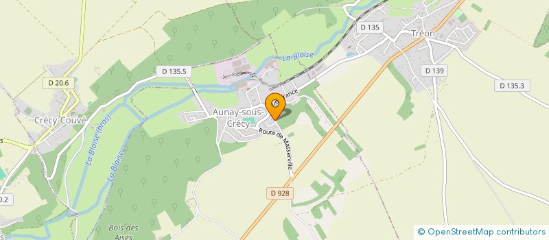 localisation de l'entreprise SCH à AUNAY-SOUS-CRECY