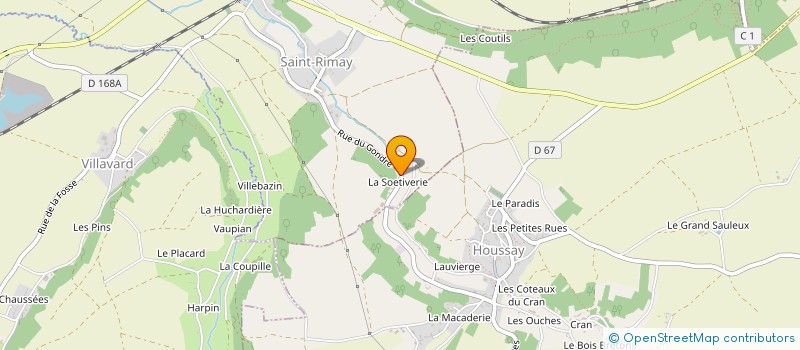 localisation de l'entreprise SCH  SAINT-RIMAY