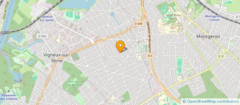 localisation de l'entreprise SCH à VIGNEUX-SUR-SEINE