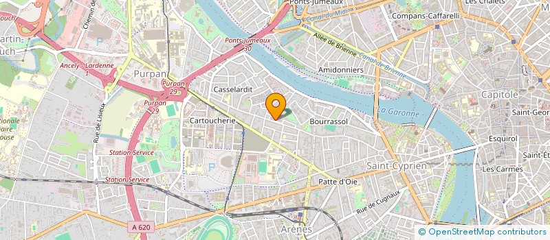 localisation de l'entreprise SCH  TOULOUSE