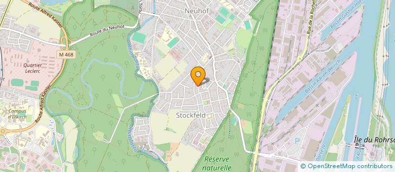 localisation de l'entreprise SCH BAT SASU  STRASBOURG