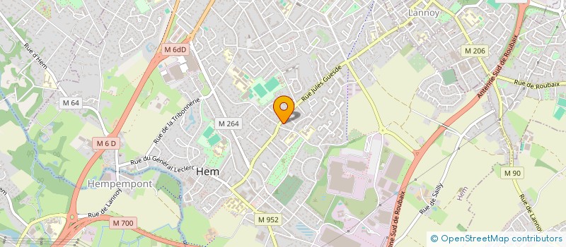 localisation de l'entreprise SCH CAPITAL  HEM