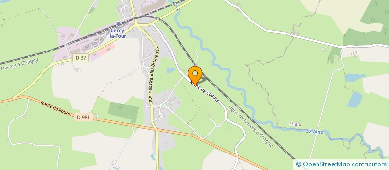 localisation de l'entreprise SCH DISTRIBUTION  CERCY-LA-TOUR