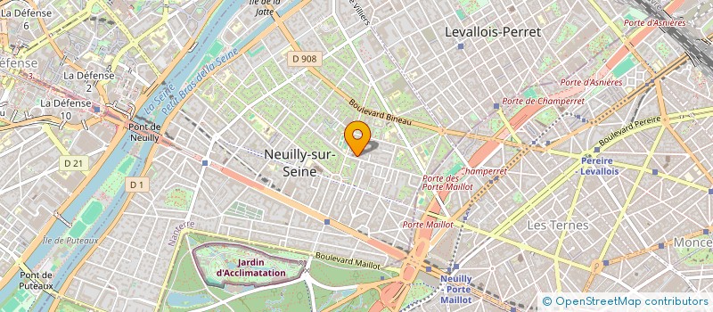 localisation de l'entreprise SCH EUROPE à NEUILLY SUR SEINE