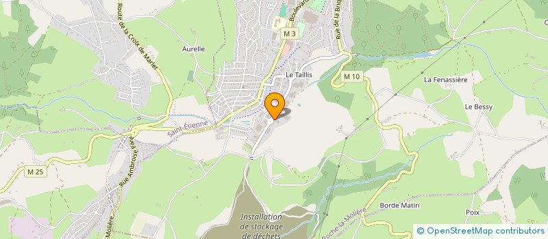 localisation de l'entreprise SCH IMMO à ROCHE-LA-MOLIERE