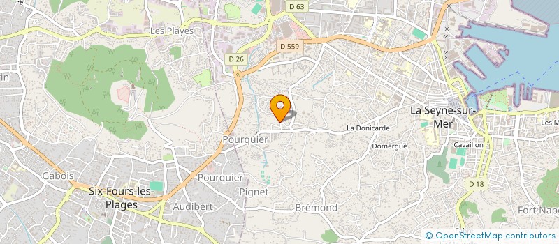 localisation de l'entreprise SCH IMMOBILIER  LA SEYNE-SUR-MER