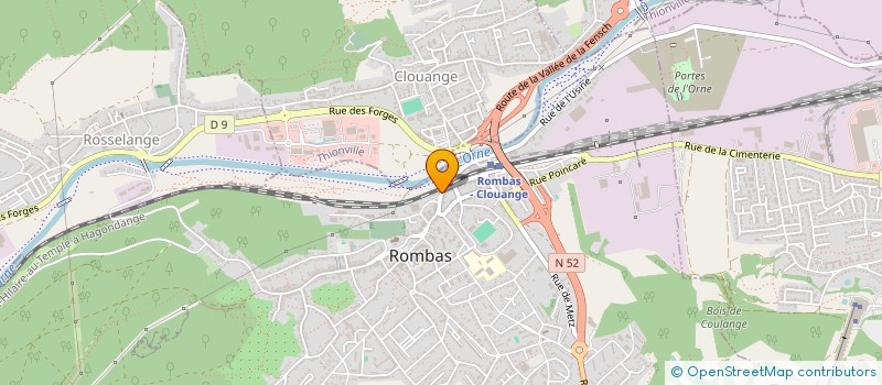 localisation de l'entreprise SCH MARCHE  ROMBAS