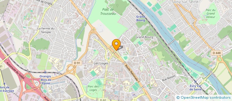 localisation de l'entreprise SCH PHOENIX à EVRY-COURCOURONNES