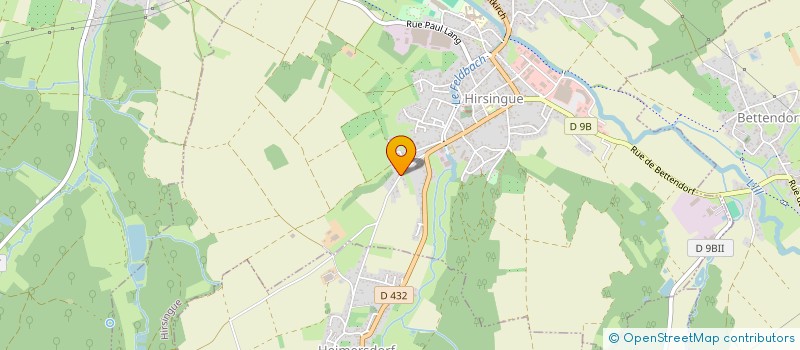 localisation de l'entreprise SCH RENOVATION  HIRSINGUE