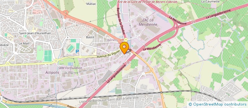 localisation de l'entreprise SCH ROSSIGNOL FAMILY ESTATE  VILLENEUVE-LES-BEZIERS