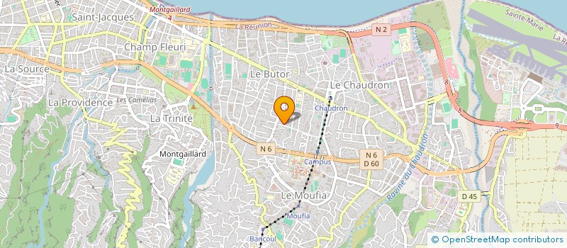 localisation de l'entreprise SCH SARL  SAINT-DENIS