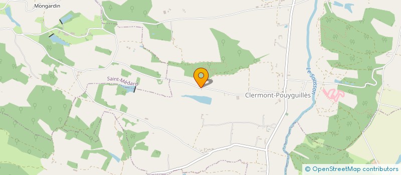 localisation de l'entreprise SCH TP  CLERMONT-POUYGUILLES