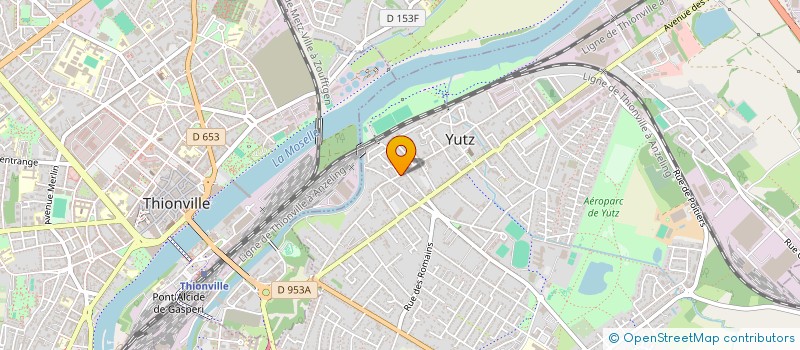 localisation de l'entreprise SCH2  YUTZ