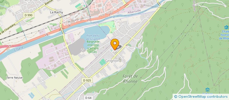 localisation de l'entreprise SCH73  MONTHION