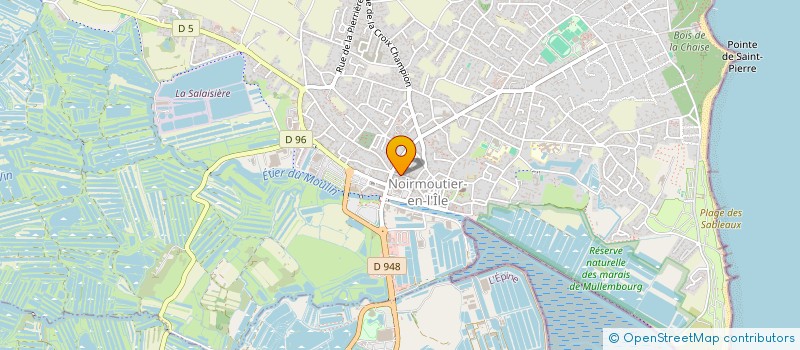 localisation de l'entreprise SCHA SCHA à NOIRMOUTIER-EN-L'ILE
