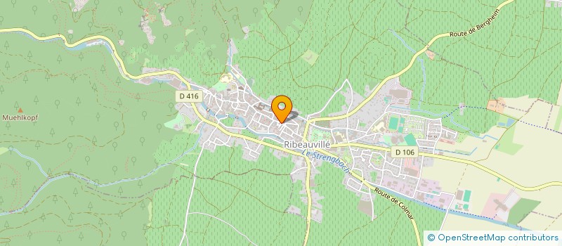 localisation de l'entreprise SCHAAL AND CO  RIBEAUVILLE