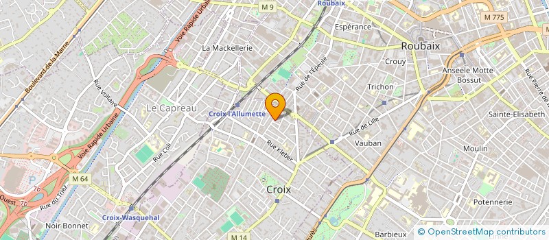 localisation de l'entreprise SCHAAN MARIAN à CROIX