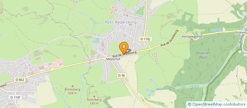 localisation de l'entreprise SCHAEFER NICOLAS  PETIT-REDERCHING