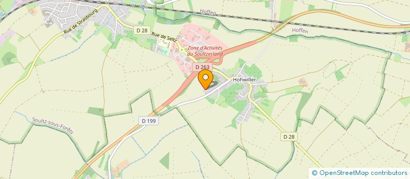 localisation de l'entreprise SCHAEFFER ENERGIE à SOULTZ-SOUS-FORETS