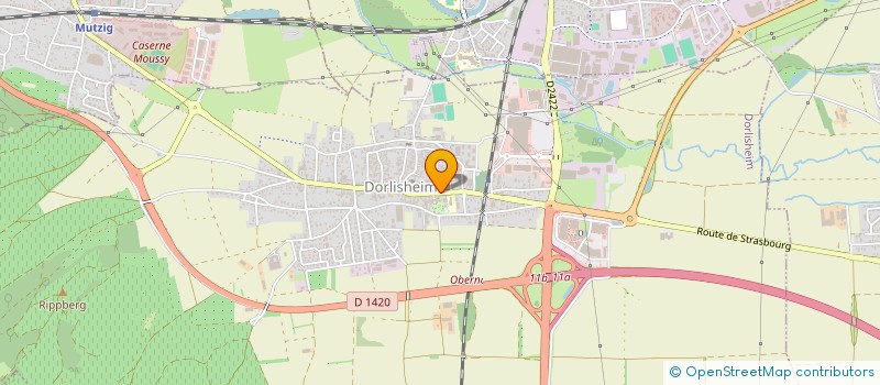 localisation de l'entreprise SCHAEFFER KUNTZMANN  DORLISHEIM