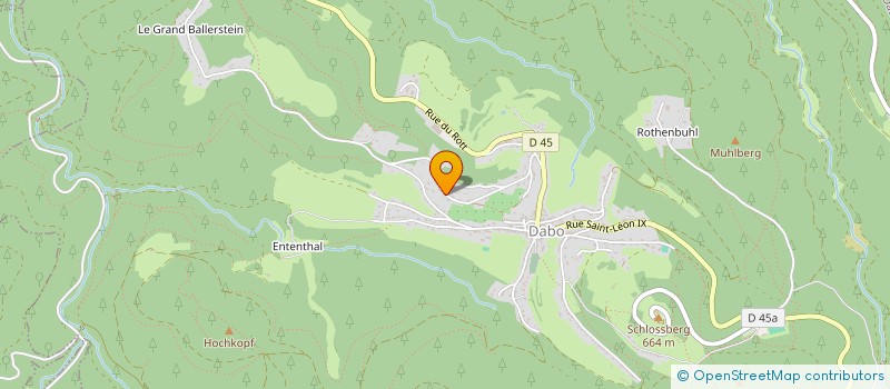 localisation de l'entreprise SCHAER HH  DABO