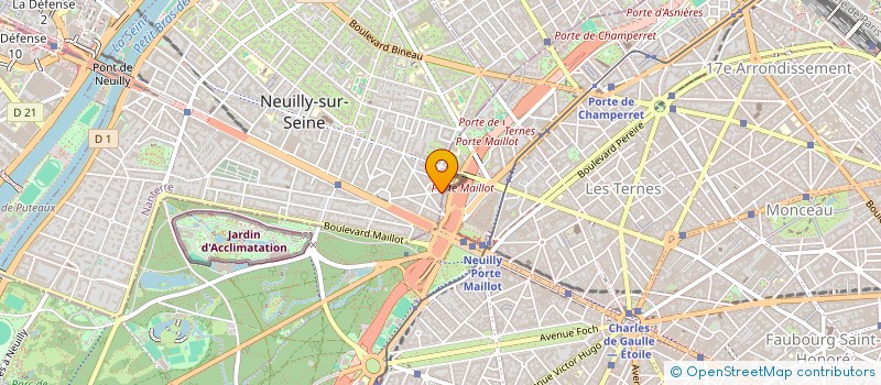 localisation de l'entreprise SCHAI SARL à NEUILLY-SUR-SEINE