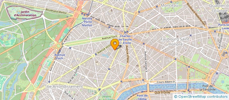 localisation de l'entreprise SCHALIMAR 12  PARIS