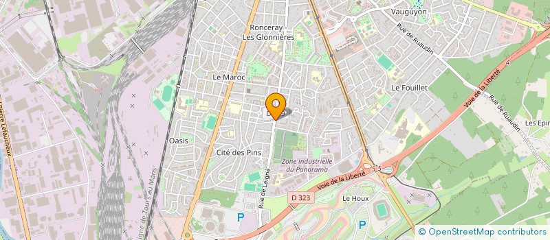 localisation de l'entreprise SCHALUM TOPO SERVICES à LE MANS