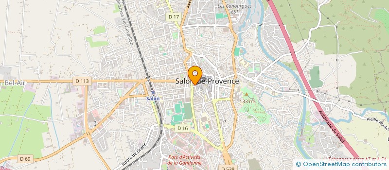 localisation de l'entreprise SCHAM à SALON-DE-PROVENCE